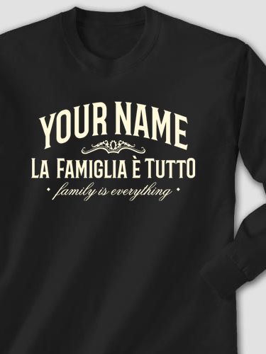 Family Is Everything : Printed Long Sleeves