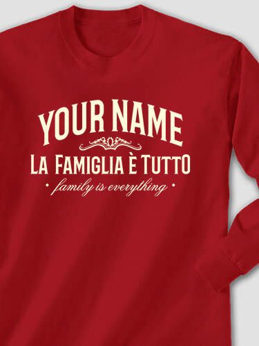 Family Is Everything : Printed Long Sleeves