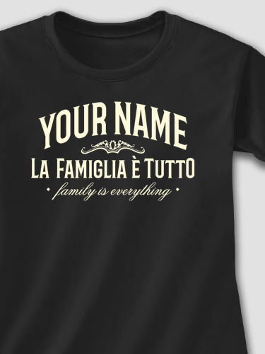 Family Is Everything : Adult Ladies Fitted T-Shirt