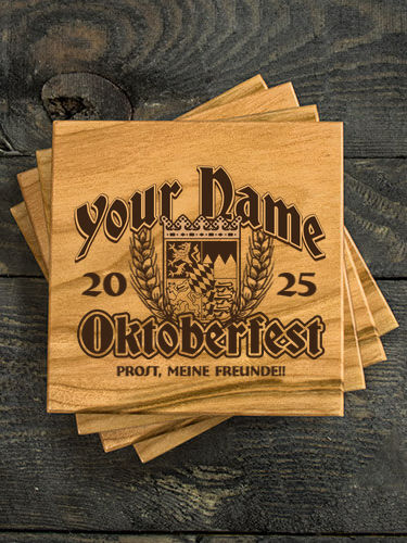 Oktoberfest : Coasters - Engraved