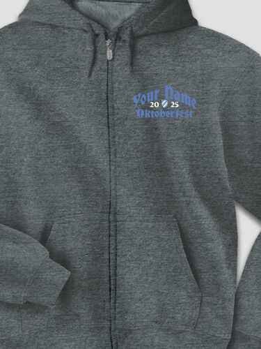 Oktoberfest : Embroidered Zip Hoodies