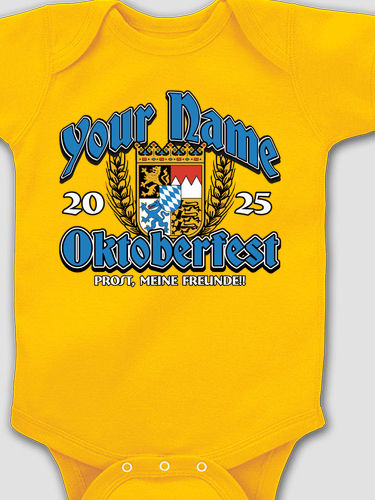 Oktoberfest : Printed Baby Bodysuits