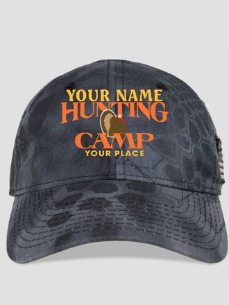 Turkey Hunting Camp : Embroidered Kryptek Tactical Camo Hats
