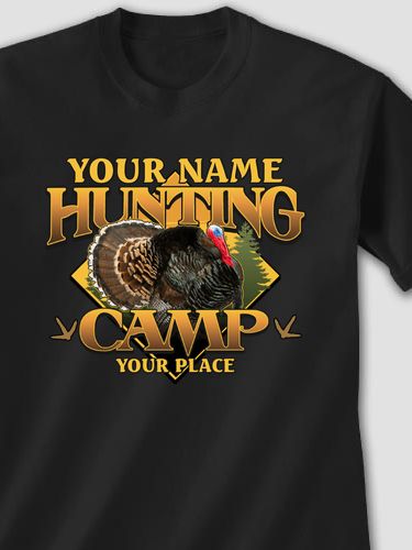 Turkey Hunting Camp : Printed T-Shirts