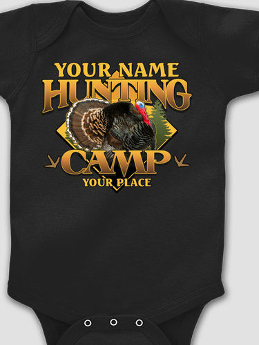 Turkey Hunting Camp : Printed Baby Bodysuits