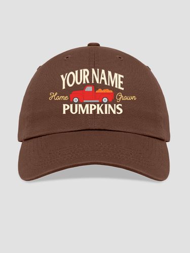 Pumpkins : Embroidered Baseball Hats