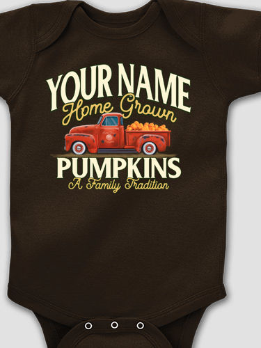 Pumpkins : Printed Baby Bodysuits