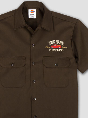 Pumpkins : Embroidered Work Shirts