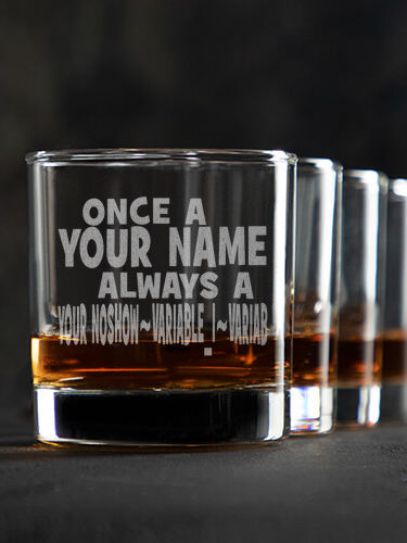 Always : Rocks Glasses - Engraved
