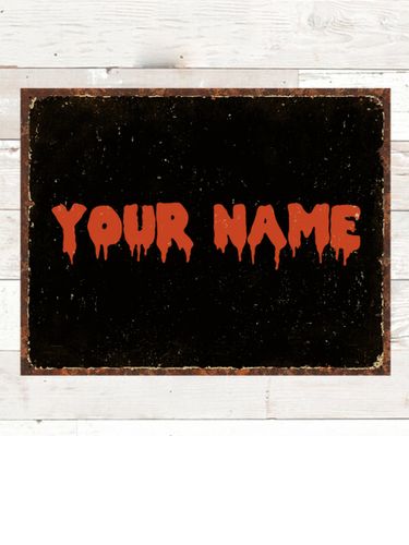 Spooky : Tin Signs