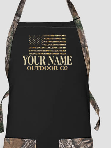 American Outdoor Company : Printed 2-Tone Aprons