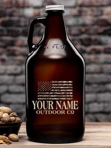 American Outdoor Company : Beer Growlers - Color Printed