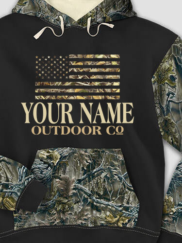 American Outdoor Company : Printed 2-Tone Camo Hoodies