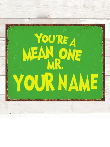 Mean One : Tin Signs