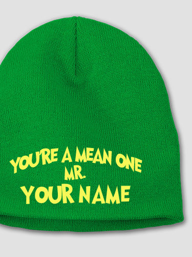Mean One : Embroidered Beanies