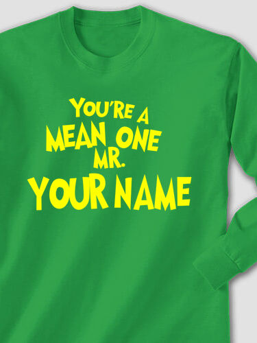 Mean One : Printed Long Sleeves