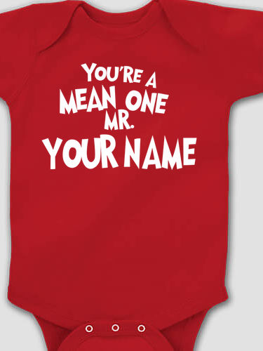 Mean One : Printed Baby Bodysuits