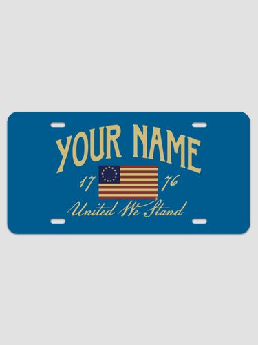 United We Stand : License Plates