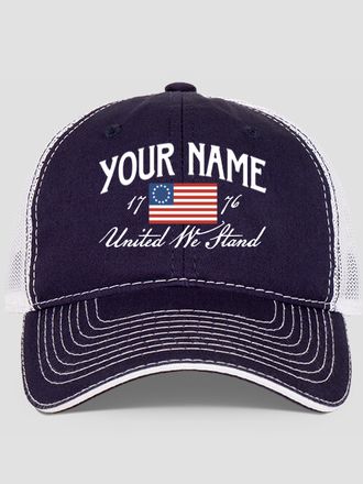 United We Stand : Embroidered Trucker Hats