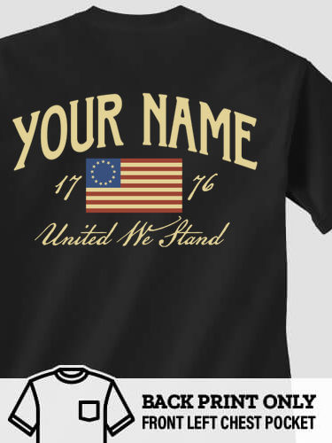 United We Stand : Printed Pocket T-Shirts