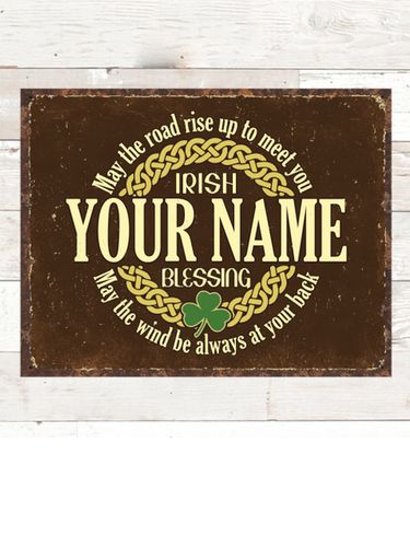 Irish Blessing : Tin Signs