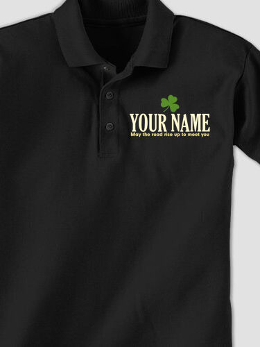Irish Blessing : Embroidered Polo Shirts