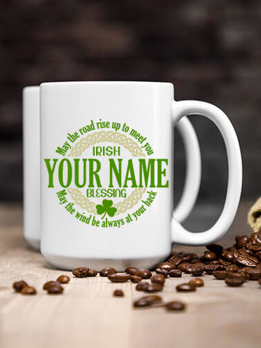 Irish Blessing : Ceramic Coffee Mugs
