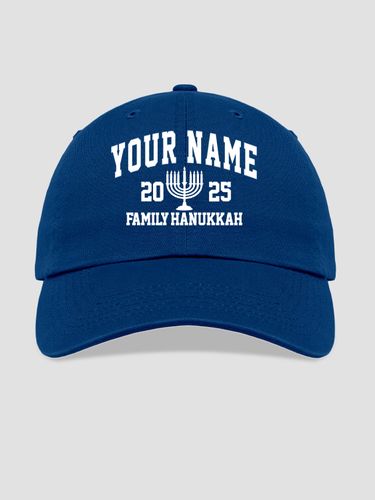 Hanukkah Varsity : Embroidered Baseball Hats