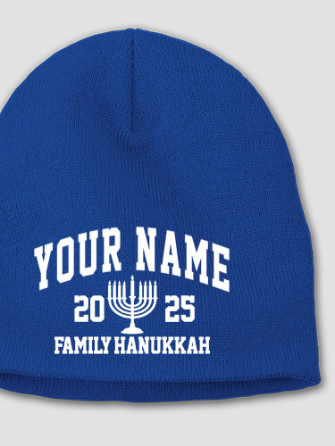 Hanukkah Varsity : Embroidered Beanies