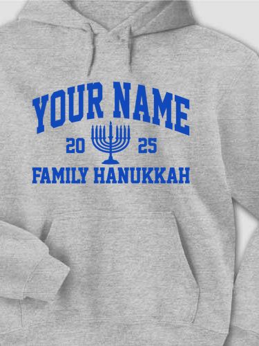 Hanukkah Varsity : Printed Hoodies