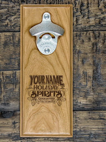 Holiday Spirits : Bottle Openers - Engraved