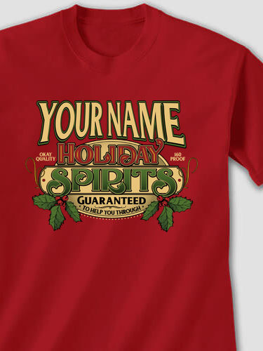 Holiday Spirits : Printed T-Shirts