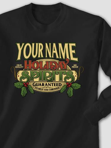 Holiday Spirits : Printed Long Sleeves