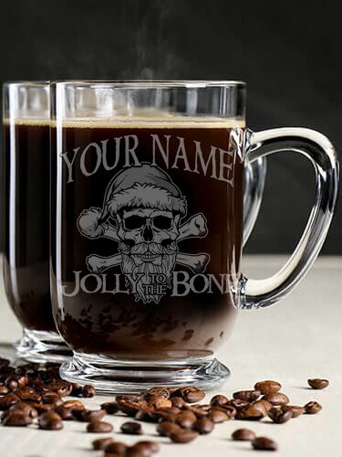 Jolly To The Bone : Coffee Mugs - Engraved