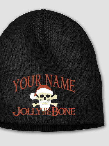 Jolly To The Bone : Embroidered Beanies
