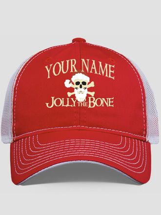 Jolly To The Bone : Embroidered Trucker Hats