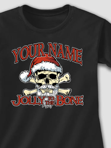 Jolly To The Bone : Adult Ladies Fitted T-Shirt