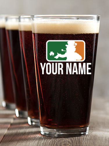Major League Irish : Pint Glasses - Color Printed