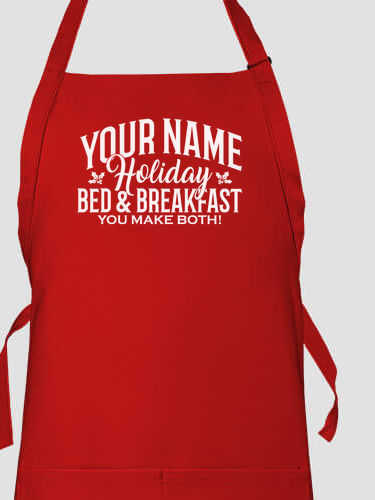 Holiday Bed And Breakfast : Printed Aprons