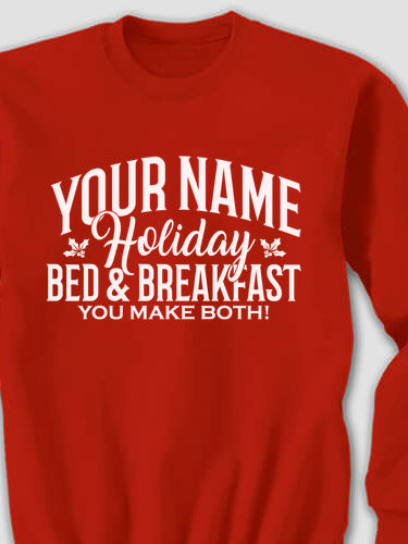 Holiday Bed And Breakfast : Printed Sweatshirts
