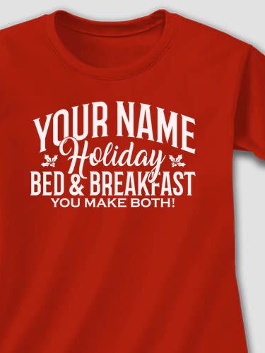 Holiday Bed And Breakfast : Printed T-Shirts