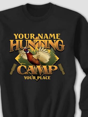 Pheasant Hunting Camp : Printed Sweatshirts