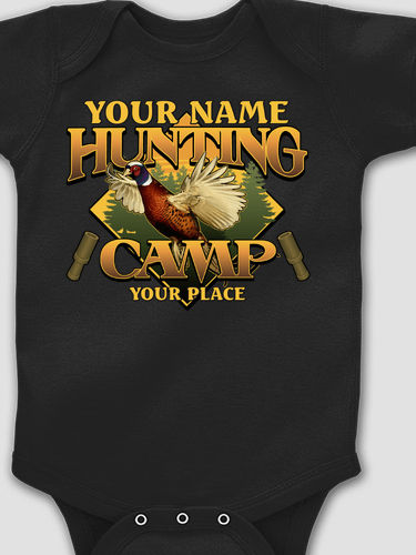 Pheasant Hunting Camp : Printed Baby Bodysuits