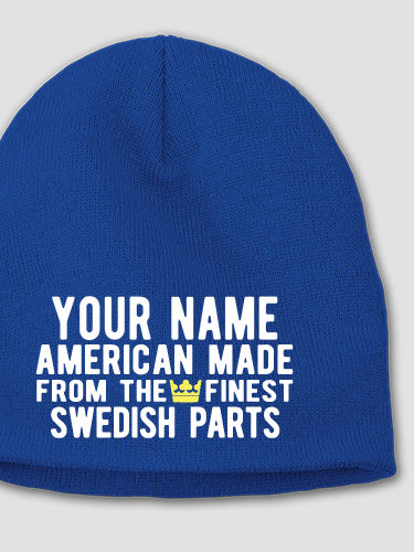 Swedish Parts : Embroidered Beanies