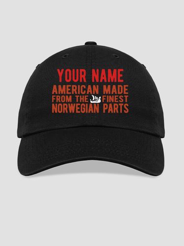 Norwegian Parts : Embroidered Baseball Hats