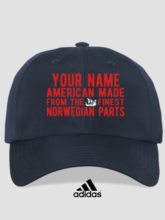 Norwegian Parts : Embroidered Adidas&reg; Hats