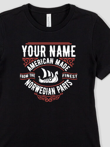 Norwegian Parts : Premium Ladies T-Shirts