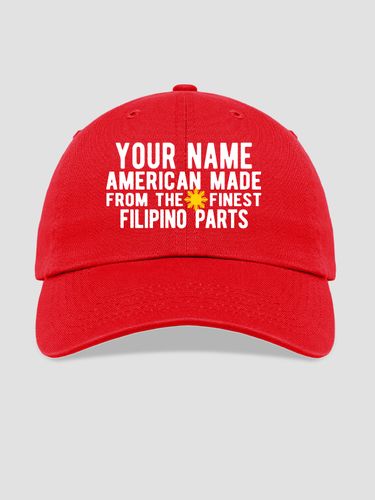 Filipino Parts : Embroidered Baseball Hats