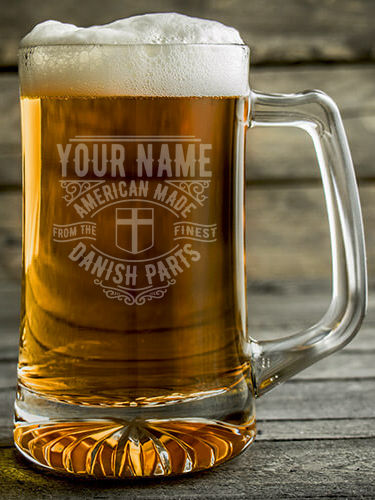 Danish Parts : Beer Mugs - Engraved