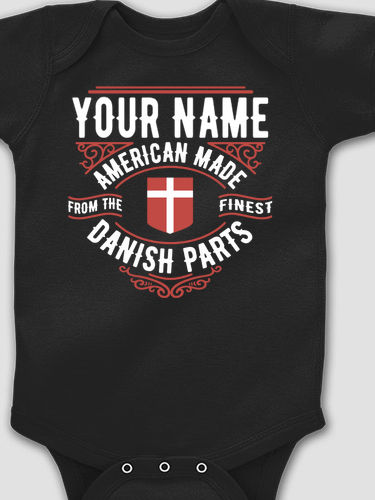 Danish Parts : Printed Baby Bodysuits